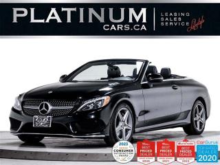 Used 2017 Mercedes-Benz C-Class C300 4MATIC, CONVERTIBLE, NAV, CAM,  AWD, AMG PKG for sale in Toronto, ON