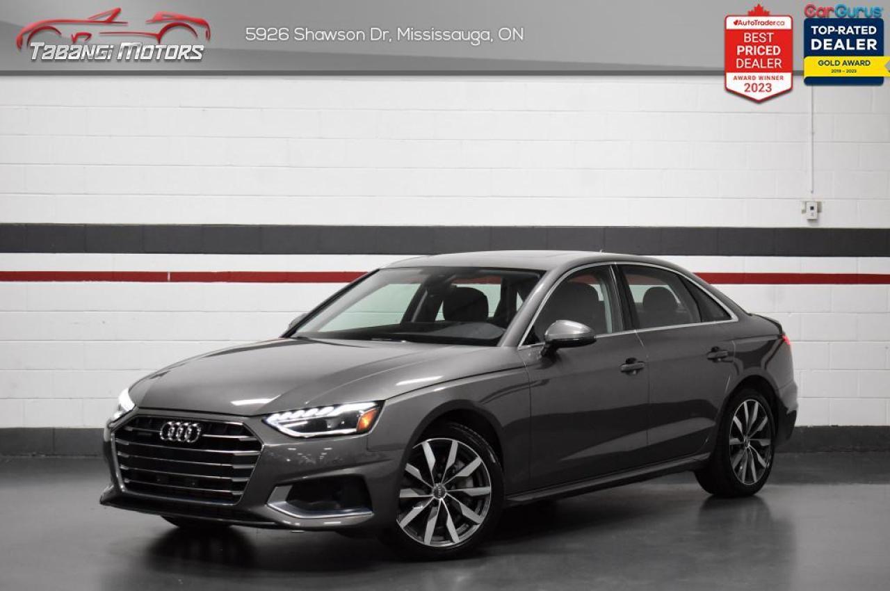 Used 2020 Audi A4 Sedan Sunroof Blindspot Park Assist Carplay for sale in Mississauga, ON
