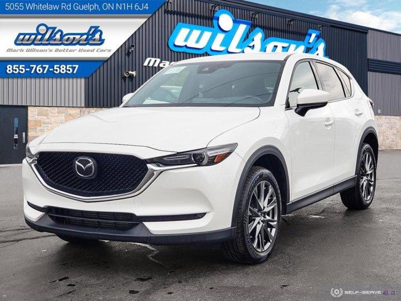 Used 2019 Mazda CX-5 Signature 2.5 Turbo AWD - Leather, Sunroof, Navigation, HeadUp Display, Cooled Seats & Much More! for sale in Guelph, ON