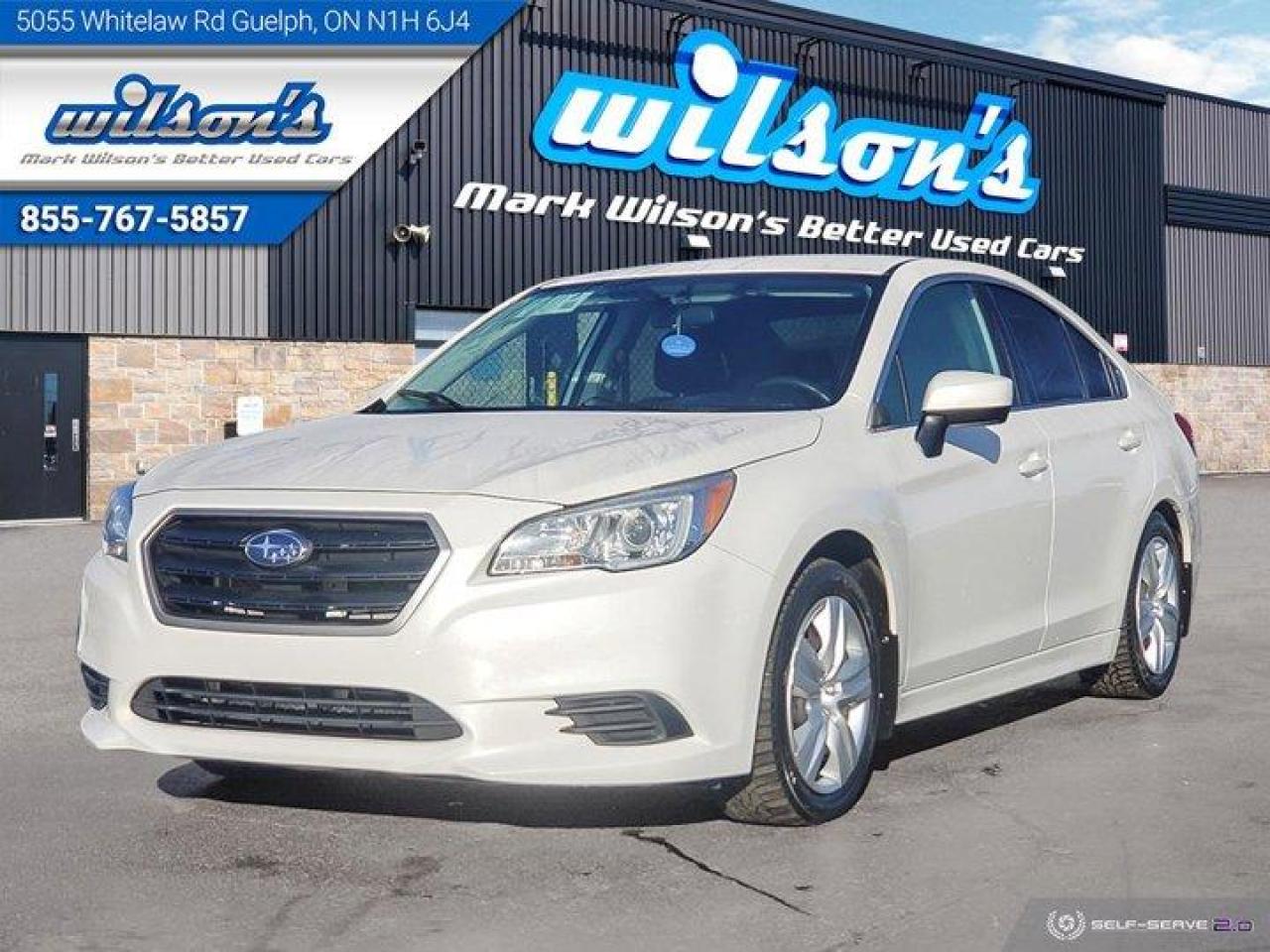 Used 2017 Subaru Legacy 2.5i AWD, Auto, Heated Seats, Power Seat, Bluetooth, Rear Camera, New Tires& New Brakes! for sale in Guelph, ON