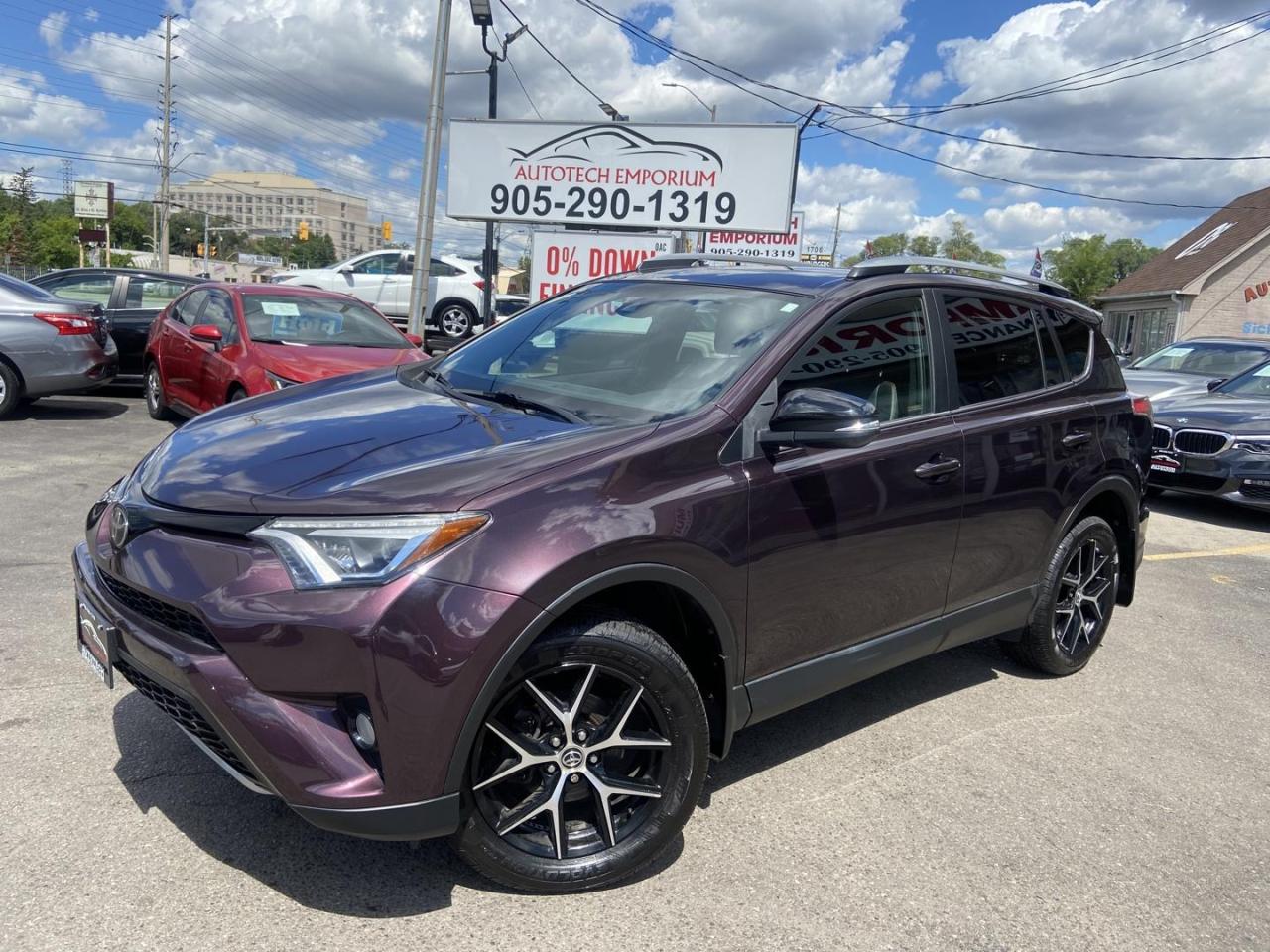 Used 2017 Toyota RAV4 SE AWD Leather/Navigation/Sunroof/Alloys for sale in Mississauga, ON