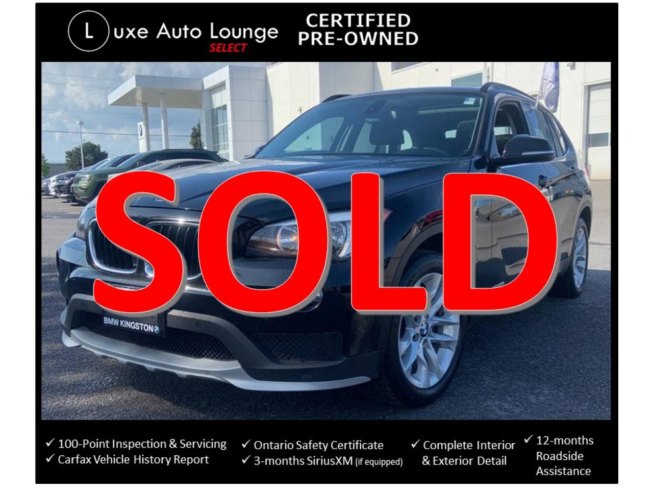 Used 2015 BMW X1 28I, AWD, LEATHER, SUNROOF, HEATED SEATS! LOADED! for sale in Orleans, ON