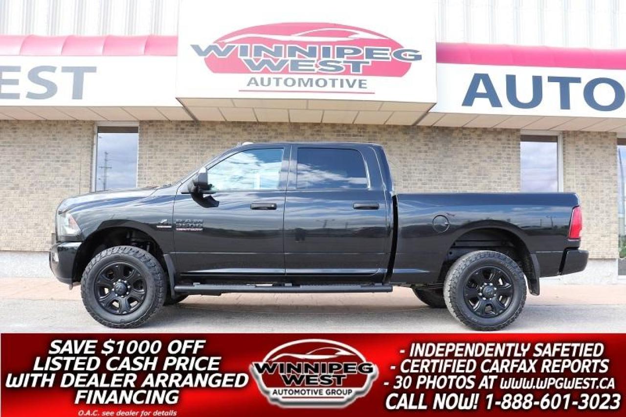 Used 2018 RAM 3500 SPORT CUMMINS DIESEL 4X4, AISIN TRANNY, LOADED for sale in Headingley, MB