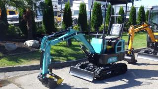 2023 FF Industrial FF 12 Mini Excavator, blue exterior, black interior, vinyl. $7,580.00 plus $375 processing fee, $7,955.00 total payment obligation before taxes.  Listing report, warranty, contract commitment cancellation fee, financing available on approved credit (some limitations and exceptions may apply). All above specifications and information is considered to be accurate but is not guaranteed and no opinion or advice is given as to whether this item should be purchased. We do not allow test drives due to theft, fraud and acts of vandalism. Instead we provide the following benefits: Complimentary Warranty (with options to extend), Limited Money Back Satisfaction Guarantee on Fully Completed Contracts, Contract Commitment Cancellation, and an Open-Ended Sell-Back Option. Ask seller for details or call 604-522-REPO(7376) to confirm listing availability.