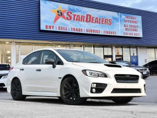 Used 2017 Subaru WRX NAV LEATHER SUNROOF LOADED! WE FINANCE ALL CREDIT for sale in London, ON