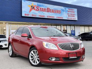 Used 2016 Buick Verano LEATHER SUNROOF H-SEATS! WE FINANCE ALL CREDIT! for sale in London, ON