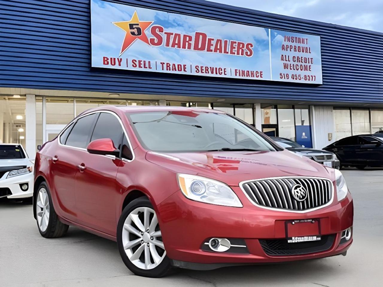 Used 2016 Buick Verano LEATHER SUNROOF H-SEATS! WE FINANCE ALL CREDIT! for sale in London, ON