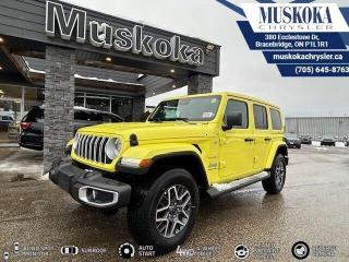 New 2024 Jeep Wrangler 4-Door Sahara for sale in Bracebridge, ON