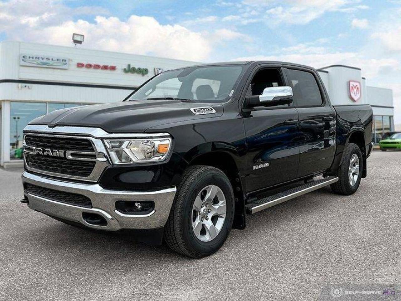 Big Horn 4x4 Crew Cab 57 Box, 8-Speed Automatic w/OD, Regular Unleaded V-8 5.7 L/345