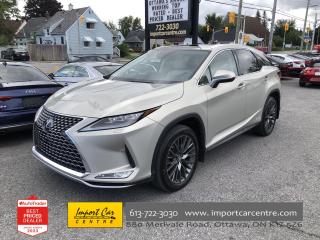 Used 2021 Lexus RX 450h LUXURY PKG, LEATHER, ROOF, NAVI, BLIS for sale in Ottawa, ON