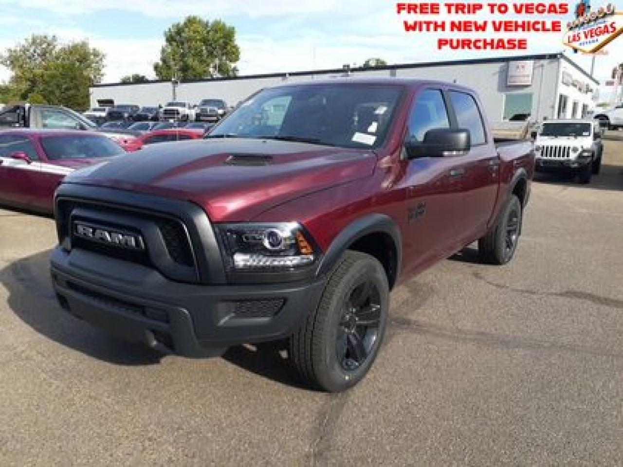 New 2023 RAM 1500 Classic Warlock 4x4 Crew Cab 5'7  Box #5 for sale in Medicine Hat, AB