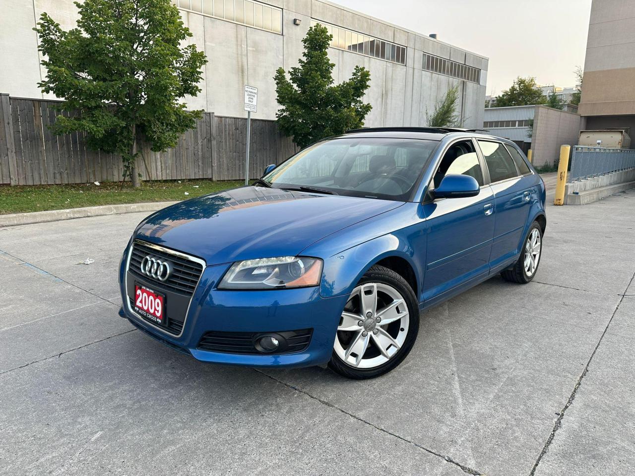 2009 Audi A3 Low Km, Leather Sunroof, 4 Doors, Alloys, 3/Y Warr