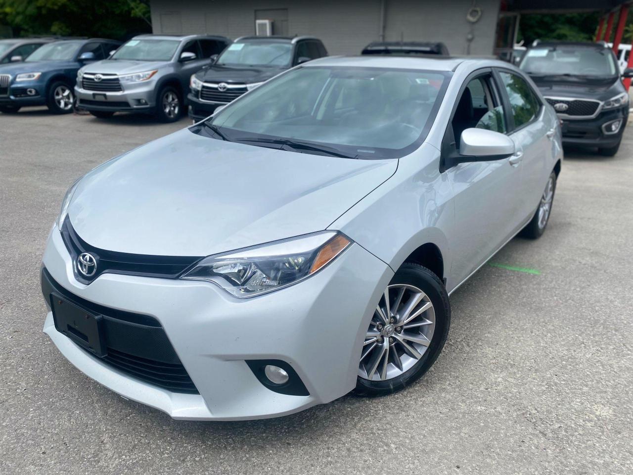 Used 2014 Toyota Corolla SUNROOF,ALLOYS,CAM,SAFETY+3YEARS WARRANTY INCLUD for sale in Richmond Hill, ON