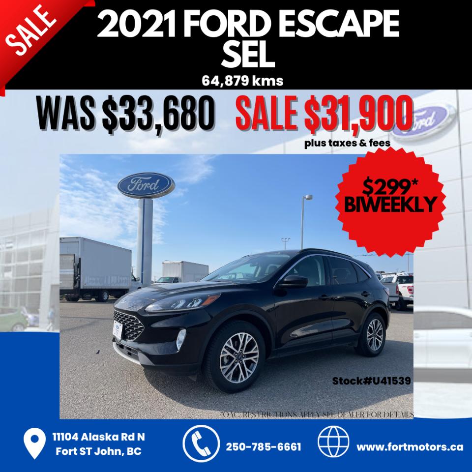 2021 Ford Escape SEL AWD  - Power Liftgate -  Park Assist Photo5