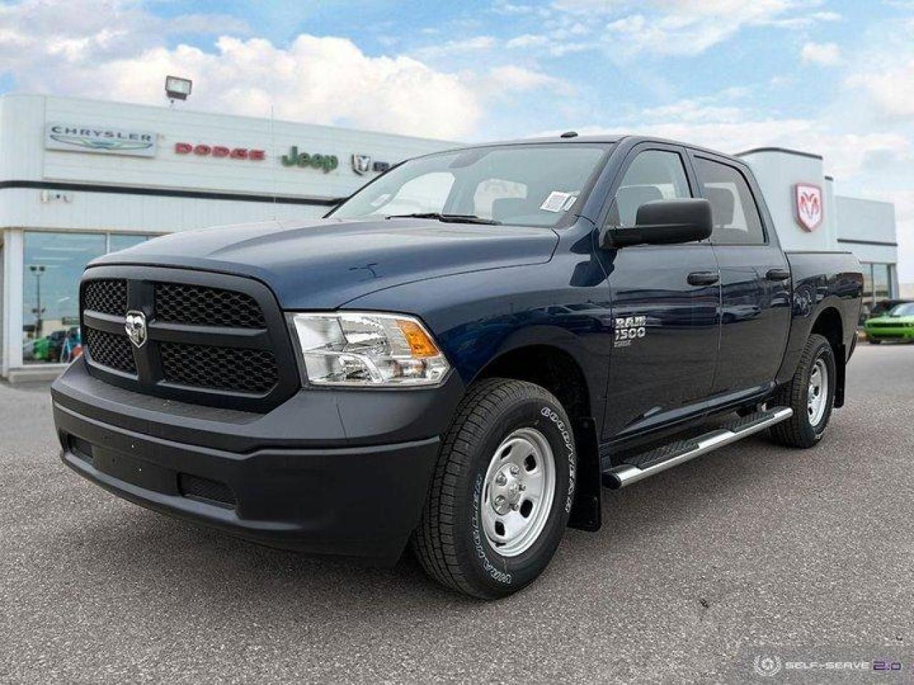 Tradesman 4x4 Crew Cab 57 Box, 8-Speed Automatic w/OD, Regular Unleaded V-6 3.6 L/220