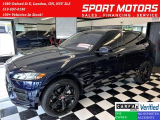 Used 2020 Jaguar F-PACE 30t AWD+R-SPORT+New Tires+Roof+CLEAN CARFAX for sale in London, ON