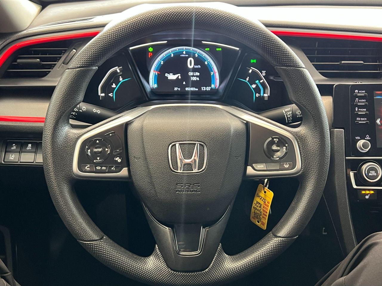 2019 Honda Civic LX+LaneKee+Adaptive Cruise+ApplePlay+CLEAN CARFAX Photo75