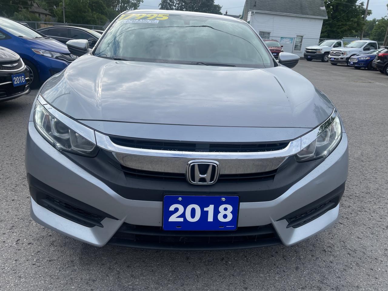 2018 Honda Civic LX, Back-Up-Camera, Heated Seats, - Photo #2
