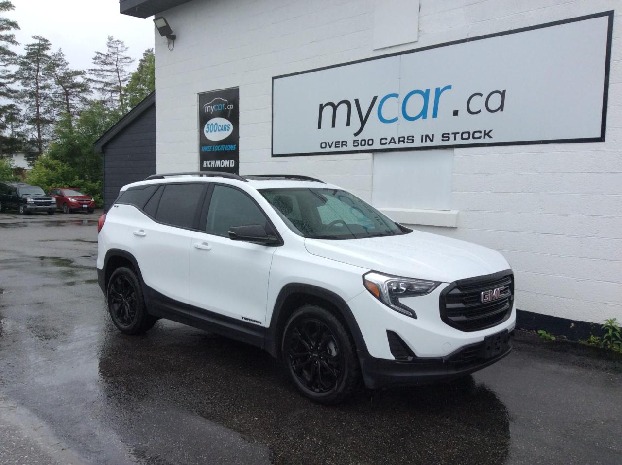 Used 2021 GMC Terrain SLE WOOD TRIM. PANOROOF. NAV. HEATED SEATS. BACKUP CAM for sale in Kingston, ON