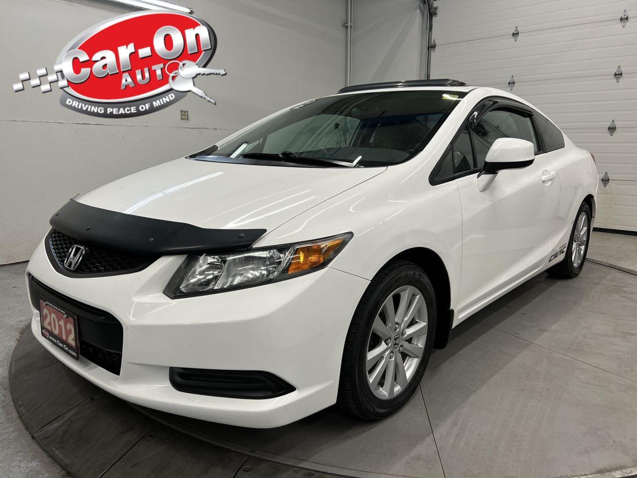 Used 2012 Honda Civic EX COUPE| 5-SPEED| SUNROOF| ALLOYS| A/C| SAFETIED for sale in Ottawa, ON