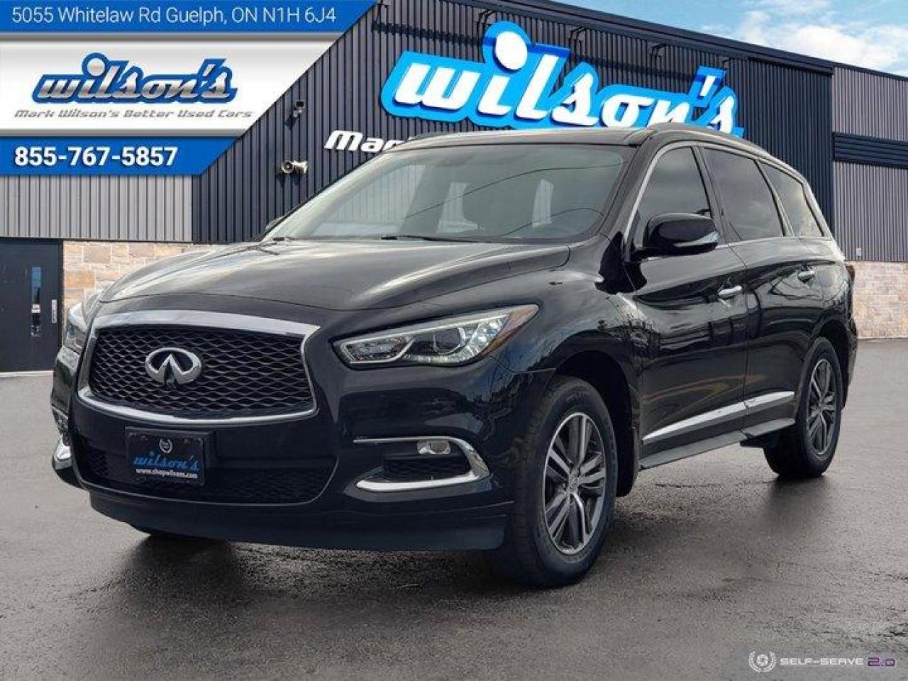 Used 2017 Infiniti QX60 AWD - 7 Passenger, Navigation, Sunroof, Leather, Rear Camera, Remote Start+Heated Seats, New Tires! for sale in Guelph, ON