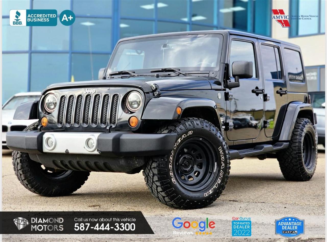 Used 2013 Jeep Wrangler Unlimited Sahara for sale in Edmonton, AB