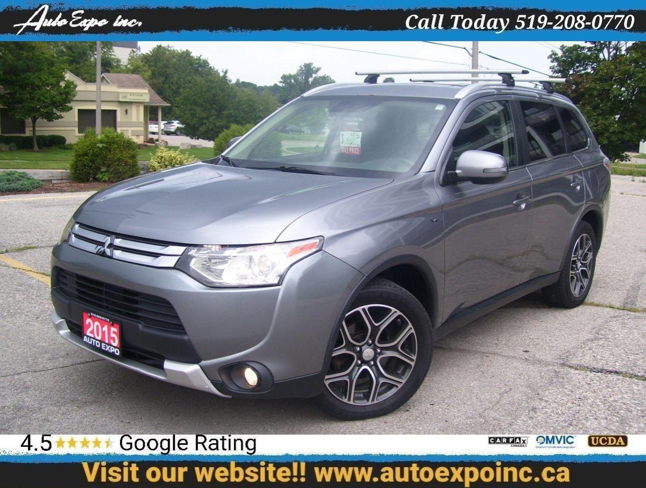 2015 Mitsubishi Outlander GT,AWD,Auto,7 Passengers,Certified,No Accident,Fog - Photo #1