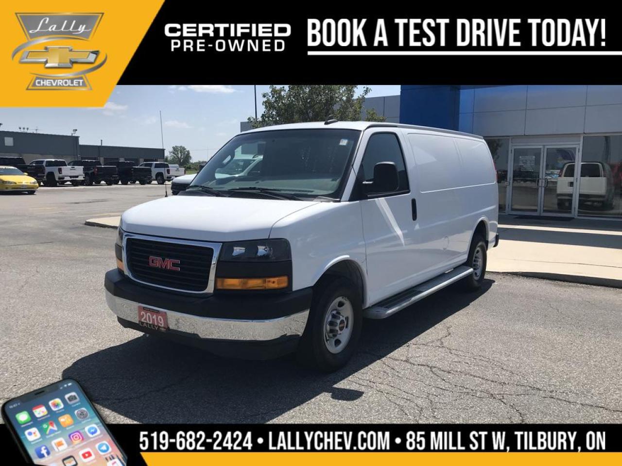 Used 2019 GMC Savana 2500 Work Van CARGO VAN , SAVANA 2500 , for sale in Tilbury, ON
