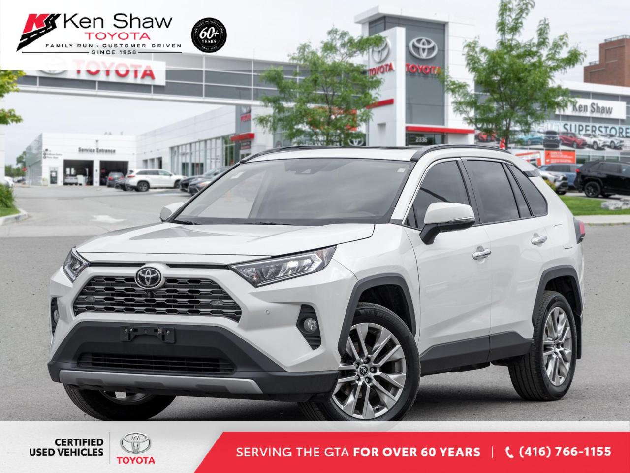 Used 2019 Toyota RAV4 Limited! Navigation / Leather / Sunroof for sale in Toronto, ON
