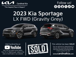 New 2023 Kia Sportage LX FWD for sale in Niagara Falls, ON