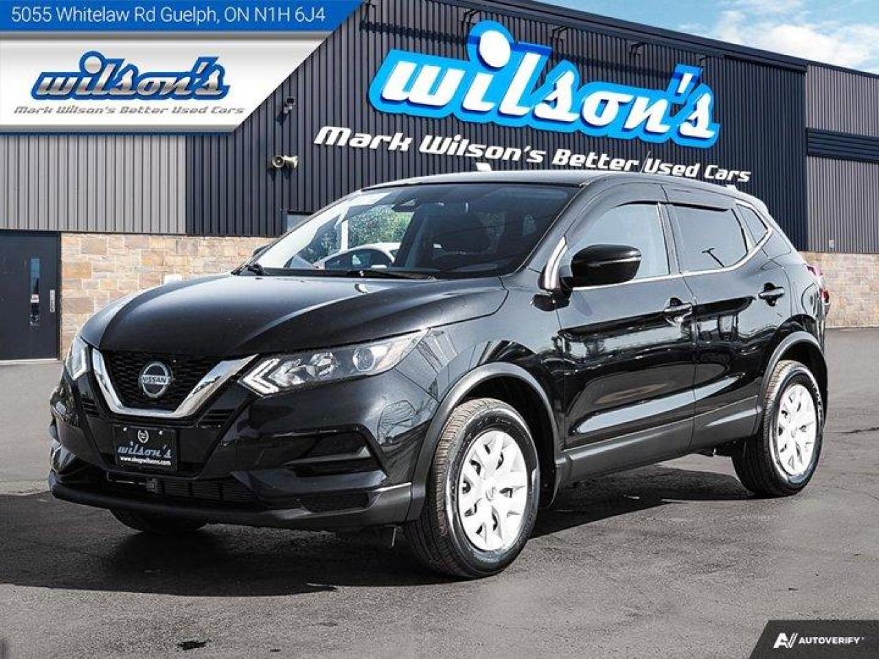 *This Nissan Qashqai Features the Following Options*Dealer Certified Pre-Owned. This Nissan Qashqai delivers a 2.0 L engine powering this Manual transmission. Reverse Camera, Air Conditioning, Bluetooth, Heated Seats, Tilt Steering Wheel, Steering Radio Controls, Power Windows, Power Locks, Traction Control, Power Mirrors.*Visit Us Today *Come in for a quick visit at Mark Wilsons Better Used Cars, 5055 Whitelaw Road, Guelph, ON N1H 6J4 to claim your Nissan Qashqai!650+ VEHICLES! ONE MASSIVE LOCATION!Free Contactless Local Delivery!HASSLE-FREE, NO-HAGGLE, LIVE MARKET PRICING!FINANCING! - Better than bank rates! 6 Months, No Payments available on approved credit OAC. Zero Down Available. We have expert credit specialists to secure the best possible rate for you! We are your financing broker, let us do all the leg work on your behalf! Click the RED Apply for Financing button to the right to get started or drop in today!BAD CREDIT APPROVED HERE! - You dont need perfect credit to get a vehicle loan at Mark Wilsons Better Used Cars! We have a dedicated team of credit rebuilding experts on hand to help you get the car of your dreams!WE LOVE TRADE-INS! - Hassle free top dollar trade-in values!HISTORY: Free Carfax report included.EXTENDED WARRANTY: Available30 DAY WARRANTY INCLUDED: 30 Days, or 3,000 km (mechanical items only). No Claim Limit (abuse not covered)5 Day Exchange Privilege! *(Some conditions apply)CASH PRICES SHOWN: Excluding HST and Licensing Fees.2019 - 2023 vehicles may be daily rentals. Please inquire with your Salesperson.