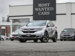 This 2019 Honda CR-V has CLEAN CARFAX with no accidents and is also a one owner Canadian vehicle. High-value options included with this vehicle are; blind spot indicators, lane departure warning, adaptive cruise control, navigation, black leather / heated / power / memory seats, rear heated seats, pano sunroof, heated steering wheel, convenience entry, power tailgate, app connect (apple car play / android auto), xenon headlights, back up camera, touchscreen, remote starter, multifunctional steering wheel, 18” alloy rims and fog lights, offering immense value.<br /> <br /><strong>A used set of tires is also available for purchase, please ask your sales representative for pricing.</strong><br /> <br />Why buy from us?<br /> <br />Most Wanted Cars is a place where customers send their family and friends. MWC offers the best financing options in Kitchener-Waterloo and the surrounding areas. Family-owned and operated, MWC has served customers since 1975 and is also DealerRater’s 2022 Provincial Winner for Used Car Dealers. MWC is also honoured to have an A+ standing on Better Business Bureau and a 4.8/5 customer satisfaction rating across all online platforms with over 1400 reviews. With two locations to serve you better, our inventory consists of over 150 used cars, trucks, vans, and SUVs.<br /> <br />Our main office is located at 1620 King Street East, Kitchener, Ontario. Please call us at 519-772-3040 or visit our website at www.mostwantedcars.ca to check out our full inventory list and complete an easy online finance application to get exclusive online preferred rates.<br /> <br />*Price listed is available to finance purchases only on approved credit. The price of the vehicle may differ from other forms of payment. Taxes and licensing are excluded from the price shown above*<br /><br />