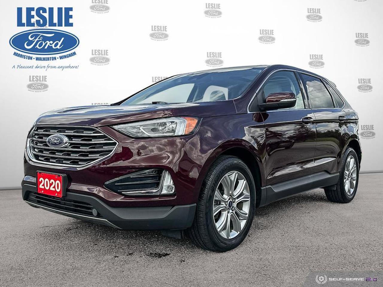 Used 2020 Ford Edge Titanium for sale in Harriston, ON