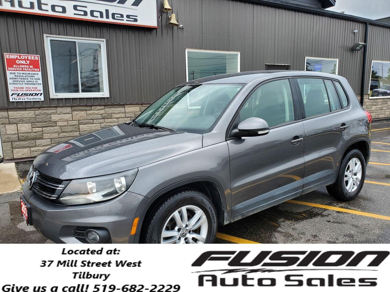 Used 2014 Volkswagen Tiguan 4MOTION  Trendline-BLUETOOTH for sale in Tilbury, ON