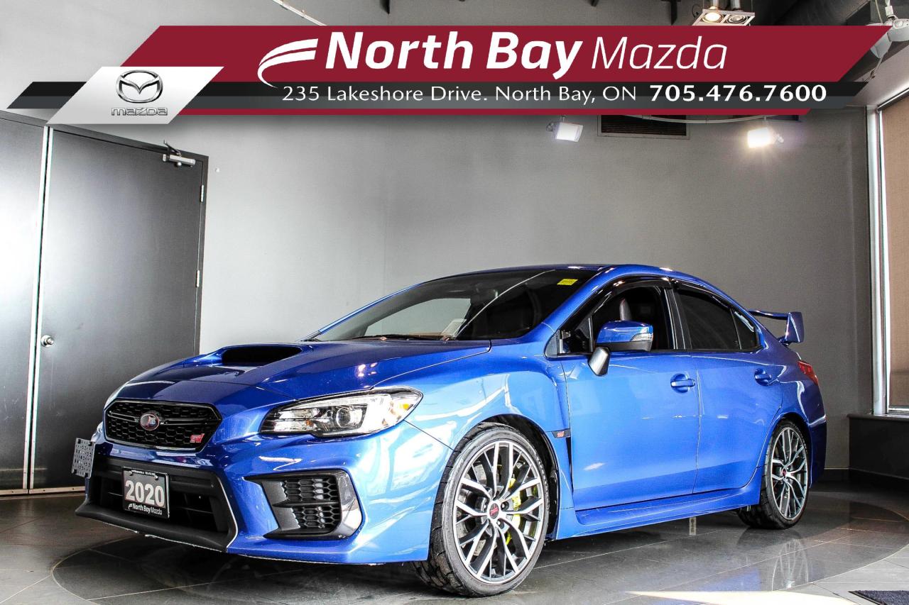 Used 2020 Subaru WRX STI Sport-tech w/Wing AWD - Manual - Harman/Kardon Sound - Sunroof - Navigation for sale in North Bay, ON