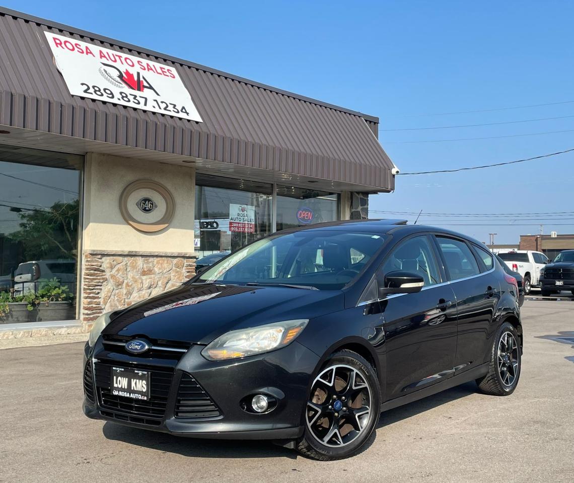 2012 Ford Focus Titanium AUTO NO ACCIDENT LOW KM  LEATHER B-TOOTH - Photo #1