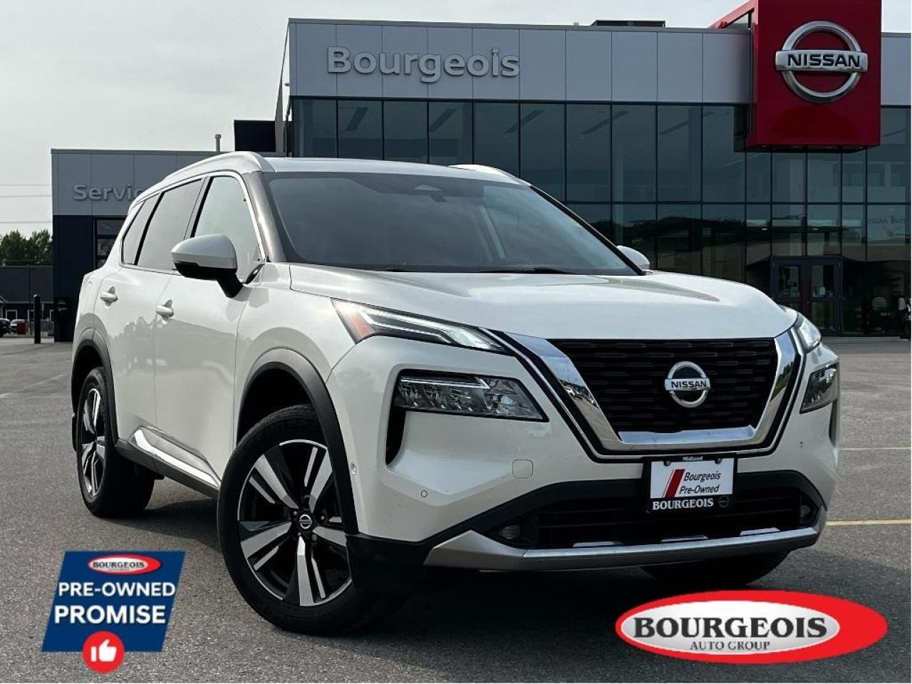Used 2021 Nissan Rogue Platinum | AppleCarPlay/AndroidAuto |PowerLiftGate for sale in Midland, ON