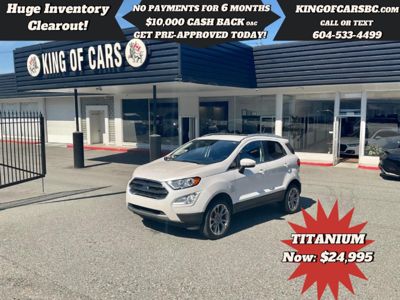 Used 2022 Ford EcoSport Titanium for sale in Langley, BC