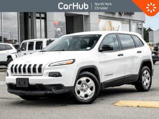 Used 2016 Jeep Cherokee Sport Bluetooth 5'' Display A/C Cruise Control AUX/USB Keyless Entry for sale in Thornhill, ON