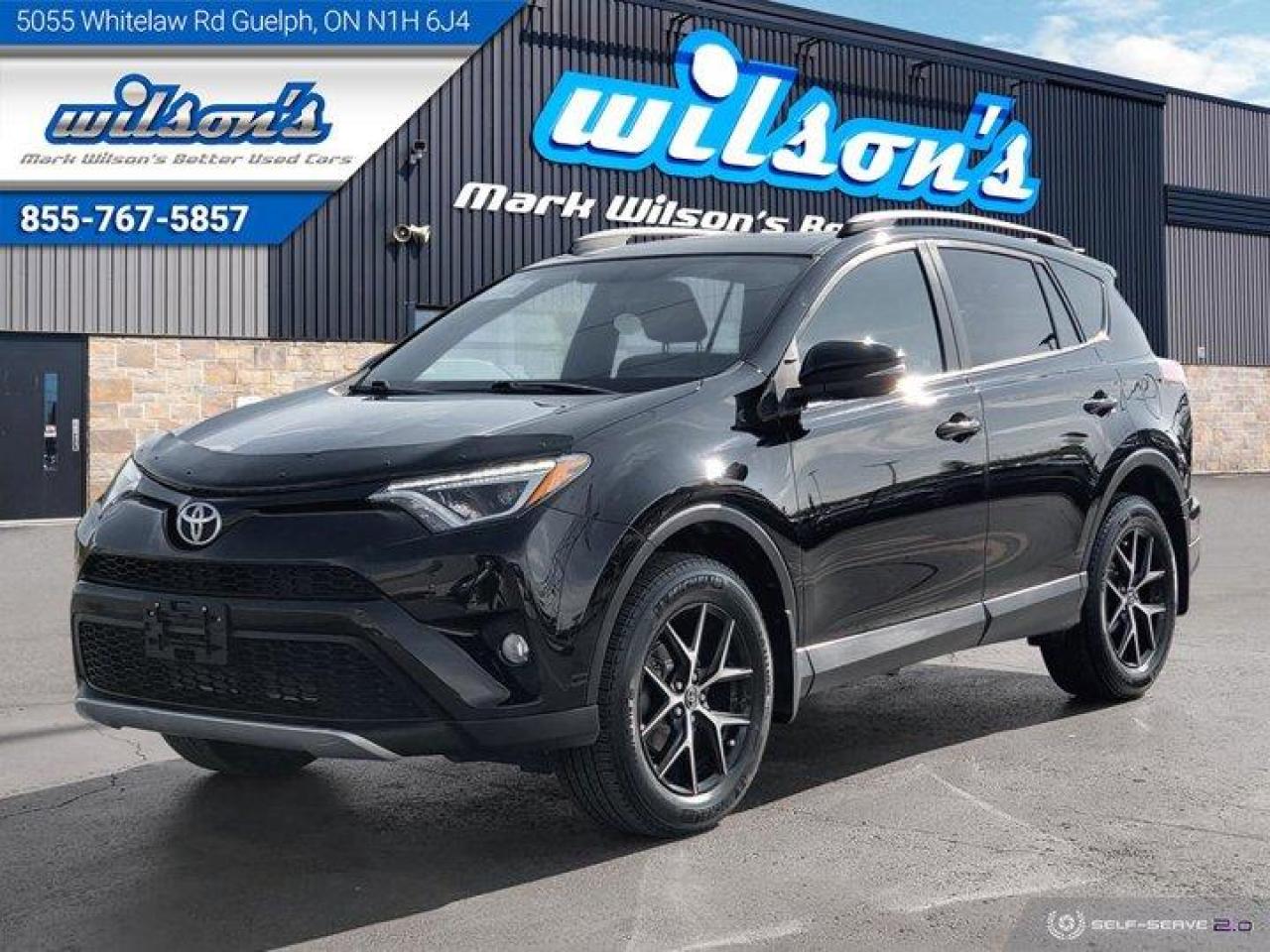 Used 2016 Toyota RAV4 SE AWD - Leather, Sunroof, Navigation, Blindspot Monitor, Power Tailgate, Heated Seats & More! for sale in Guelph, ON