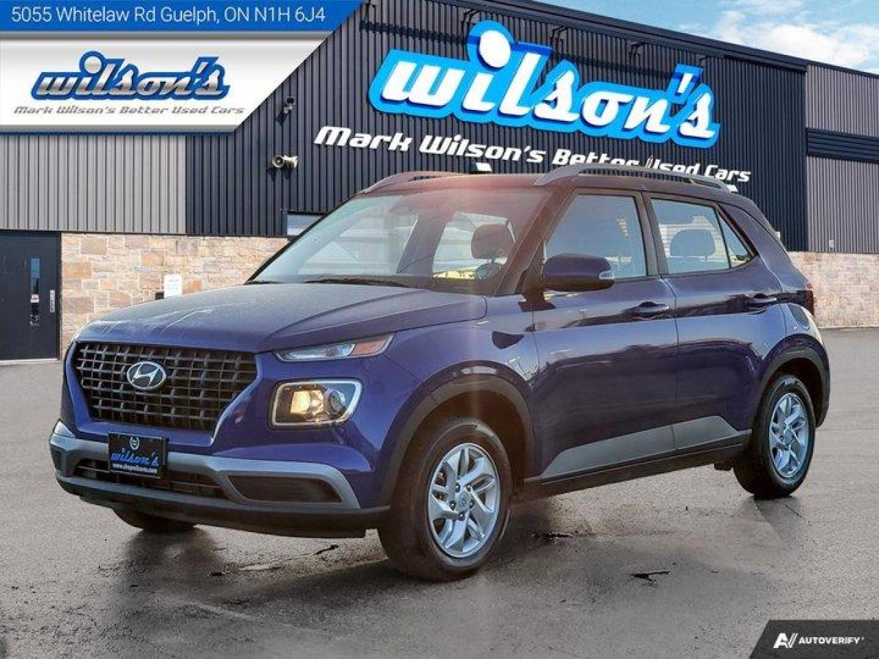 Used 2023 Hyundai Venue Preferred - Blindspot Monitor, Heated Seats, CarPlay+Android, Rear Cam, Alloys & Much More! for sale in Guelph, ON