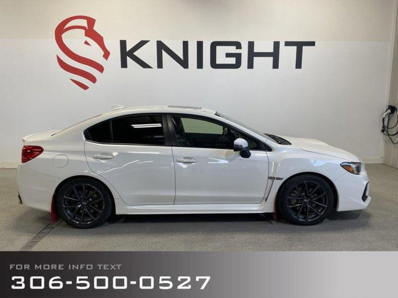 Used 2018 Subaru WRX Sport-tech with EyeSight Pkg for sale in Moose Jaw, SK