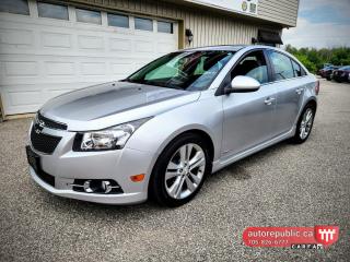 Used 2014 Chevrolet Cruze RS LOADED CERTIFIED NO ACCIDENTS EXTENDED WARRANTY for sale in Orillia, ON