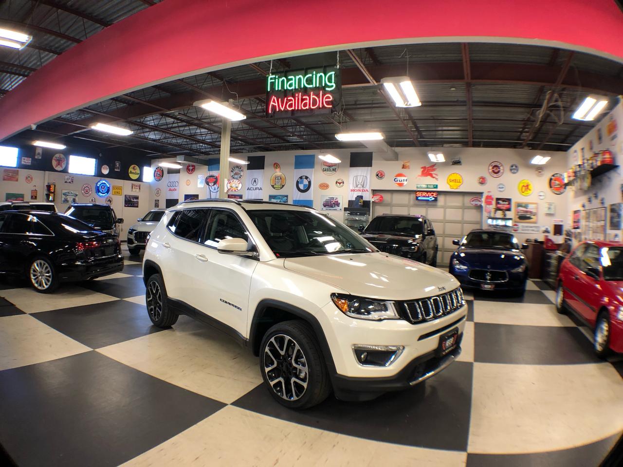Used 2018 Jeep Compass LIMITED 4WD LEATHER P/SUNROOF NAVI B/SPOT CAMERA for sale in North York, ON