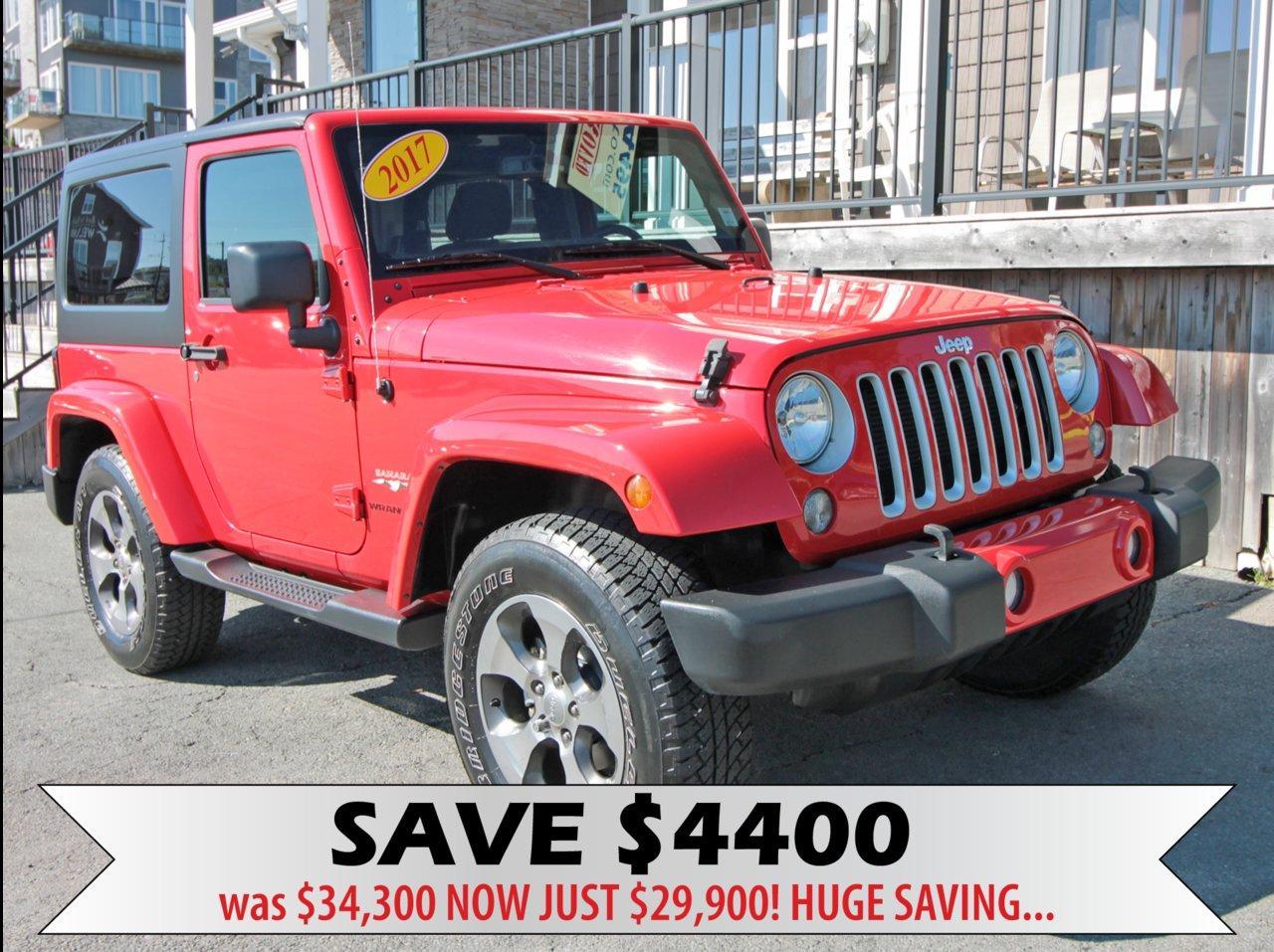 Used 2017 Jeep Wrangler Sahara for sale in Lower Sackville, NS