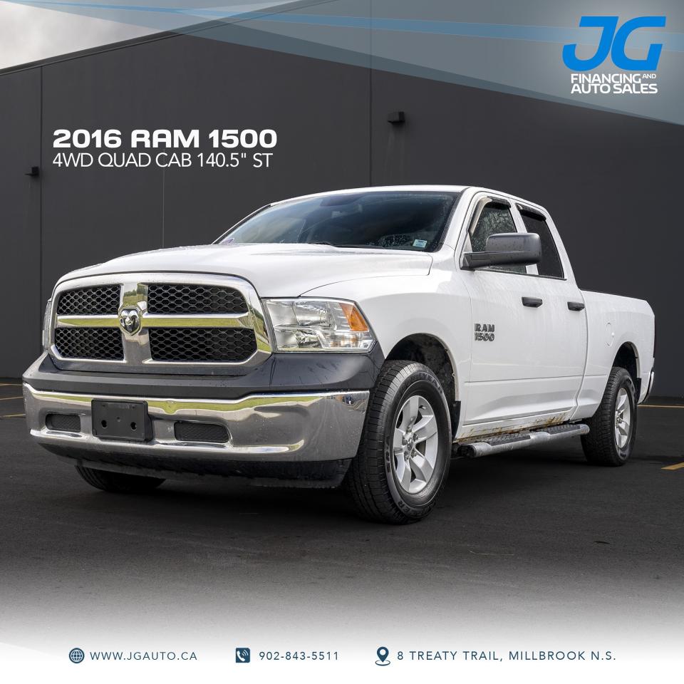 2016 RAM 1500 4WD QUAD CAB 140.5" ST