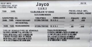 2019 Jayco Octane 161 Compact Toy Hauler - Photo #34