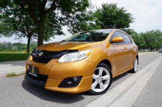 Used 2009 Toyota Matrix XR / STUNNING COLOUR / MANUAL / HATCH / CERTIFIED for sale in Etobicoke, ON
