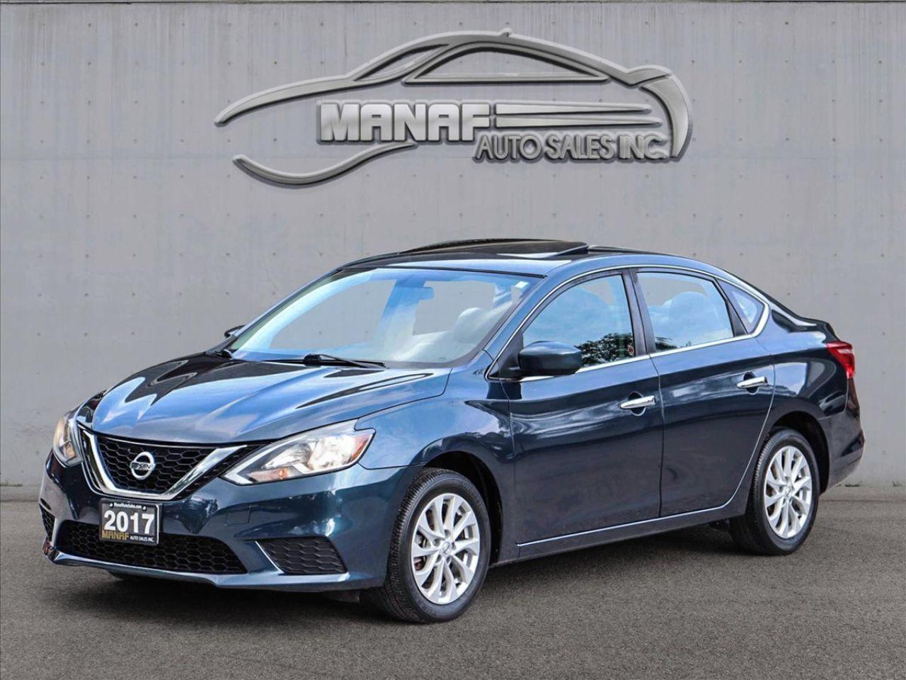 Used 2017 Nissan Sentra 1.8l SV Sunroof Rear Camera Heated Seats for sale in Concord, ON