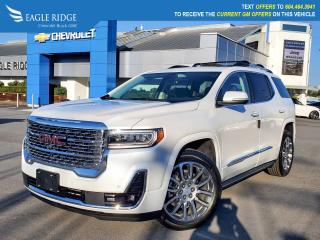 New 2023 GMC Acadia Denali adaptive cruise control, Enhanced automatic emergency braking, HD surround vision, for sale in Coquitlam, BC